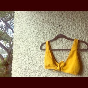 MinkPink Golden Hills Swim suit tie top